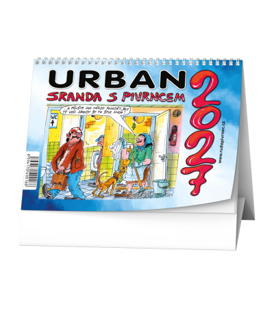 Stolní kalendář Urban 2027 -  Dobijme... - SN20-27 1