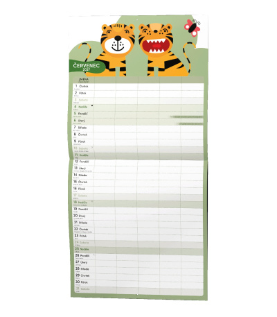 Nástěnný kalendář poznámkový Rodinný ... - BNL10-27 14