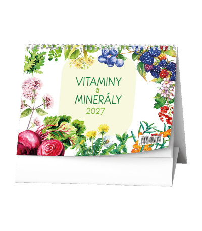 Stolní kalendář Vitaminy a minerály R... - BSF10-27 1