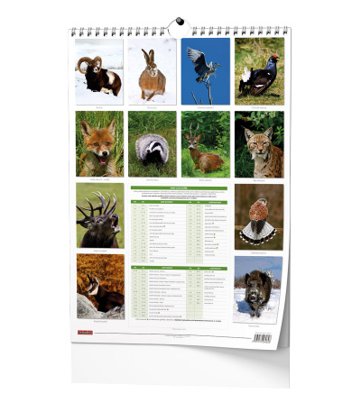 Nástěnný kalendář Myslivecký kalendář... - BNF3-27 15