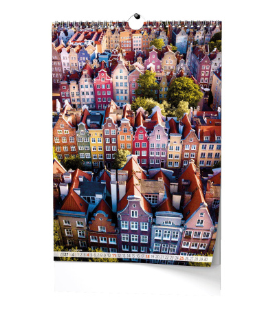 Nástěnný kalendář Metropole - A3 2027 - BNE4-27 14