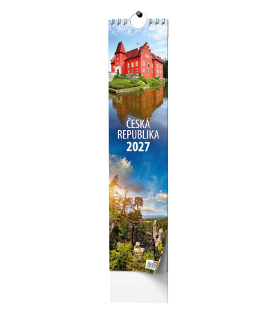 Nástěnný kalendář Kravata - Česká rep... - BNB3-27 1