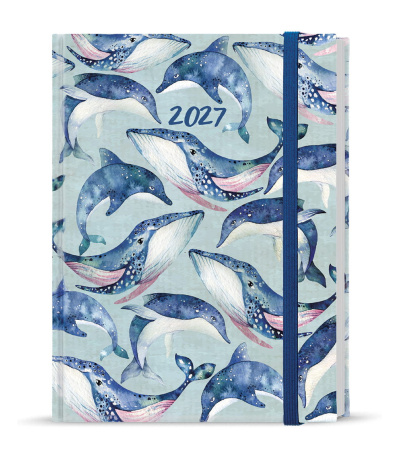 Diář denní B6 - Adam - Lamino - Velry... - BDA9-7-27 1