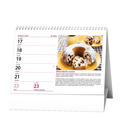 Stolní kalendář Sladké mňamky 2027 - BSD11-27 2