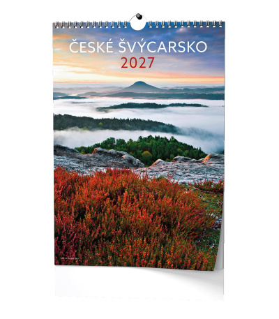 Nástěnný kalendář České Švýcarsko - A... - BNK4-27 1