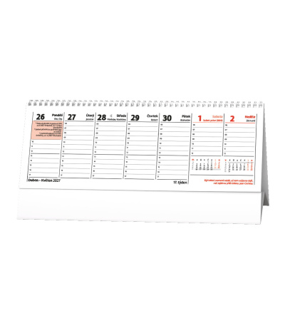 Stolní kalendář Pracovní kalendář CIT... - BSB2-27 2