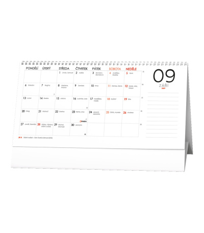 Stolní kalendář Měsíční pracovní kale... - BSE13-27 2