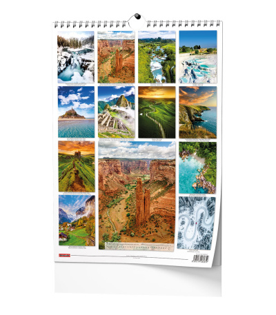 Nástěnný kalendář Beautiful world - A... - BNF6-27 15