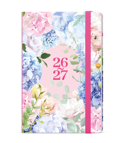 Diář týdenní B6 18měsíční diář - Lung... - BLU9-1-27 1