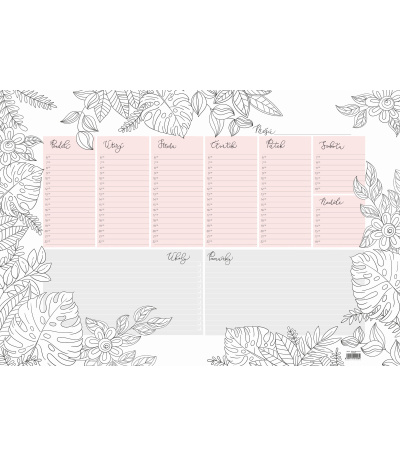 Stolní kalendář Stolní plánovač A3 - ... - OS091-27 1