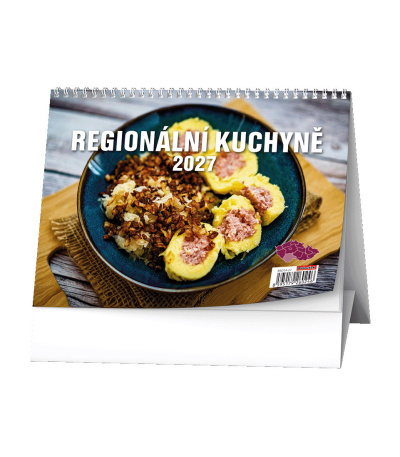 Stolní kalendář Regionální kuchyně 2027 - BSD14-27 1