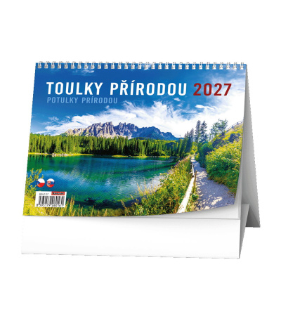 Stolní kalendář Toulky přírodou 2027 - BSH7-27 1