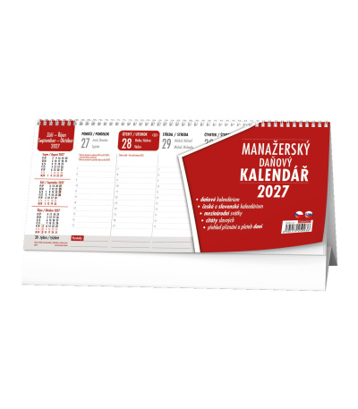 Stolní kalendář Manažerský kalendář (... - BSN1-27 1
