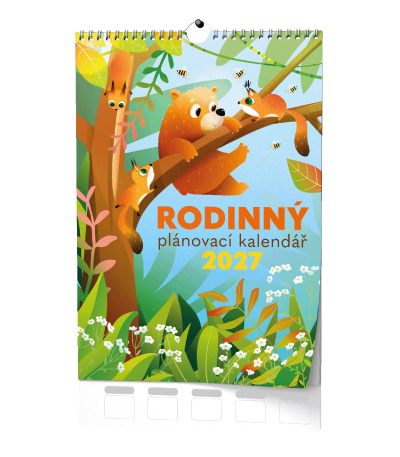 Nástěnný kalendář Rodinný plánovací -... - BNC9-27 1