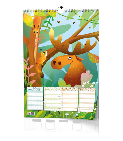 Nástěnný kalendář Rodinný plánovací -... - BNC9-27 15