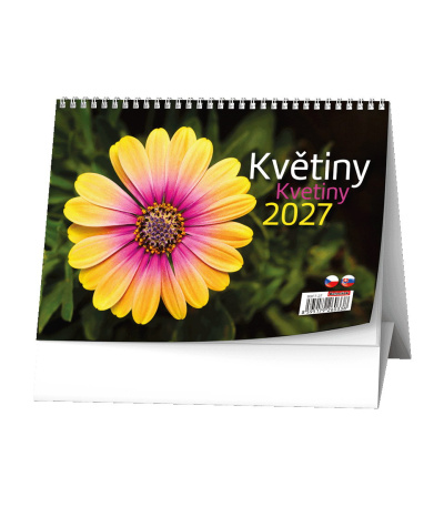 Stolní kalendář Květiny 2027 - BSF7-27 1