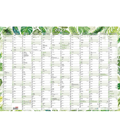 Nástěnný kalendář roční (60 x 42 cm) ... - BKA10-27 1