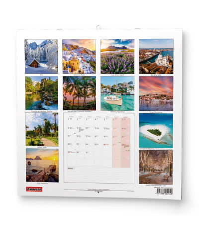 Nástěnný kalendář poznámkový Romantic... - BNL6-27 15