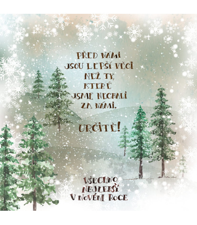 Nástěnný kalendář poznámkový Krásný r... - BNL12-27 2