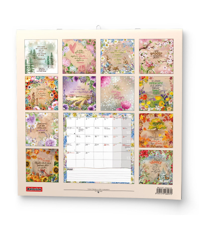 Nástěnný kalendář poznámkový Krásný r... - BNL12-27 15