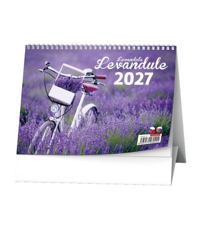 Stolní kalendář Levandule  2027 - BSV5-27 1