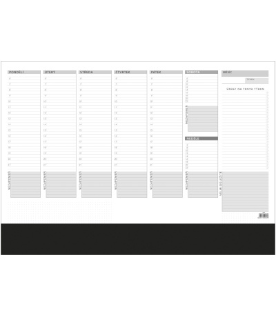 Stolní kalendář Stolní plánovač A2 - ... - OS100-27 1