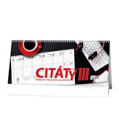 Stolní kalendář Pracovní kalendář CIT... - BSB3-27 1