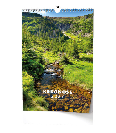 Nástěnný kalendář Krkonoše - A3 2027 - BNK5-27 1
