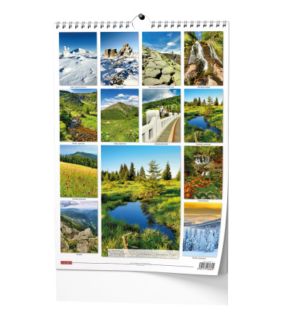 Nástěnný kalendář Krkonoše - A3 2027 - BNK5-27 15