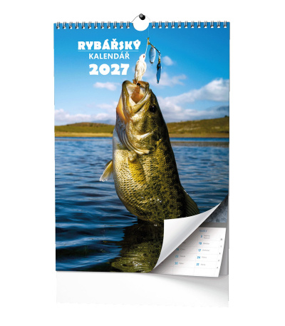 Nástěnný kalendář Rybářský kalendář  ... - BNF4-27 1