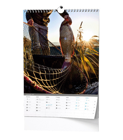 Nástěnný kalendář Rybářský kalendář  ... - BNF4-27 14