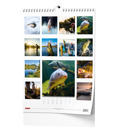 Nástěnný kalendář Rybářský kalendář  ... - BNF4-27 15