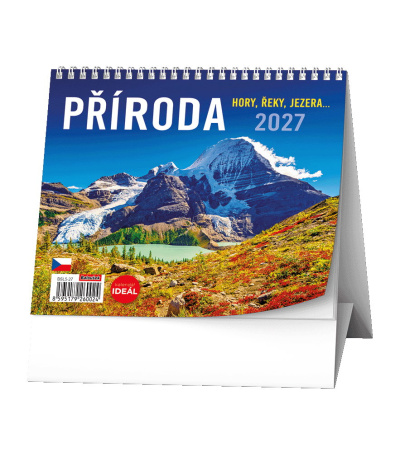Stolní kalendář IDEÁL - Příroda, hory... - BSL5-27 1