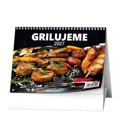 Stolní kalendář Grilujeme 2027 - BSD12-27 1