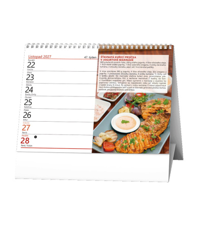Stolní kalendář Grilujeme 2027 - BSD12-27 2
