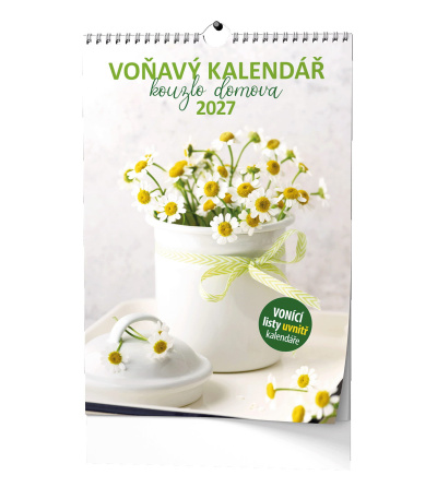 Nástěnný kalendář Voňavý kalendář Kou... - BNV5-27 1