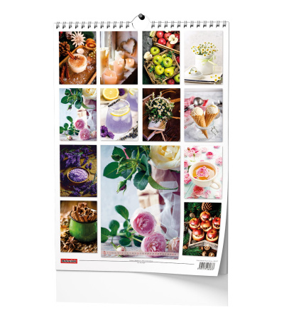 Nástěnný kalendář Voňavý kalendář Kou... - BNV5-27 15