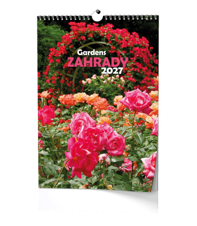 Nástěnný kalendář Zahrady - A3 2027 - BNG8-27 1