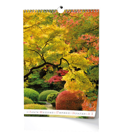 Nástěnný kalendář Zahrady - A3 2027 - BNG8-27 14