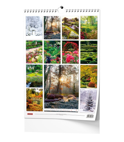 Nástěnný kalendář Zahrady - A3 2027 - BNG8-27 15