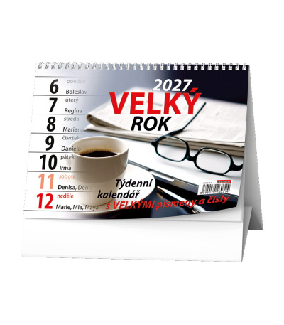 Stolní kalendář Velký rok 2027 - BSF0-27 1