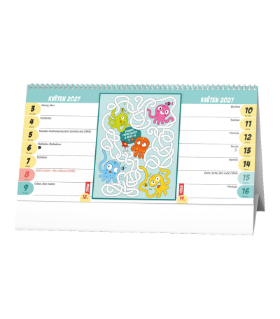 Stolní kalendář Kreativní kalendář pr... - BSE6-27 2