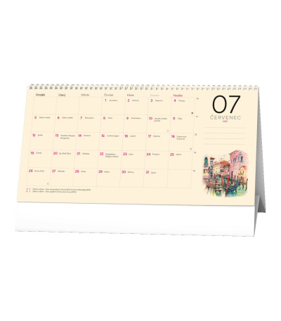 Stolní kalendář Měsíční kalendář (měs... - BSE11-27 2