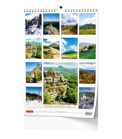 Nástěnný kalendář Hory Čech a Moravy ... - BNG5-27 15