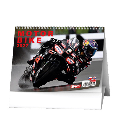 Stolní kalendář Motorbike A5 2027 - BSF8-27 1