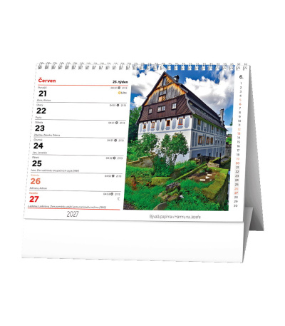 Stolní kalendář Z domova 2027 - BSH1-27 2