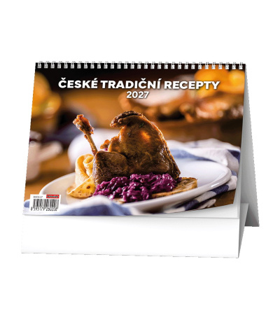 Stolní kalendář České tradiční recept... - BSD8-27 1