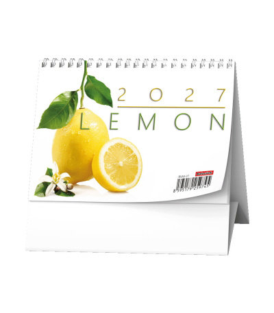 Stolní kalendář Lemon - 14denní 2027 - BSA0-27 1