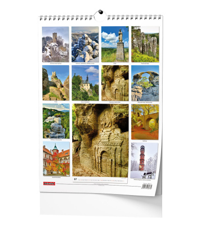 Nástěnný kalendář Český ráj - A3 2027 - BNK3-27 15