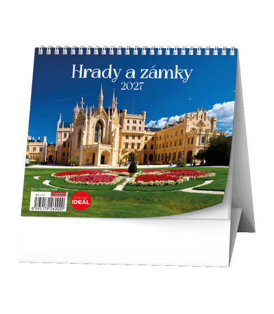 Stolní kalendář IDEÁL - Hrady a zámky... - BSL1-27 1